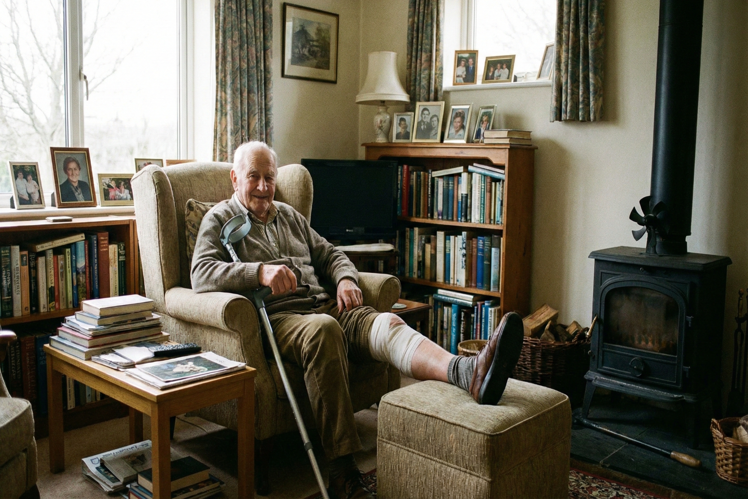 Bein entlasten nach OP